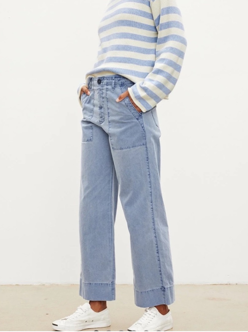 Velvet by Graham & Spencer Mya Cotton Canvas Pant NWOT Size 4
